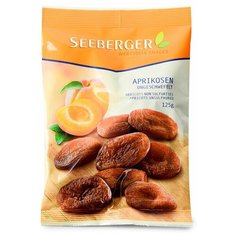 Сухофрукты абрикос сушеный несульфитированный, Seeberger, 125 г, Германия