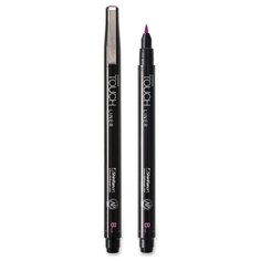 Линер TOUCH LINER Brush кисточка красный винный