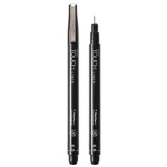 Линер TOUCH LINER 0.5мм серый холодный