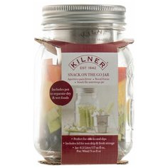 Банка с соусником Kilner On The Go 500мл 1 шт