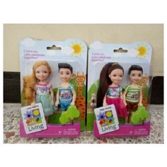 Кукла в наборе "Лучшие друзья", 15 см (с аксессуарами) Рыжий кот