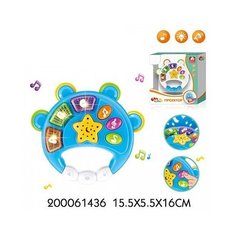 Развивающая игрушка с проектором "Бубен Бамбини" S+S Toys
