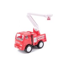 Машина инерционная "Пожарная" (корзина с подъемником) Tong DE