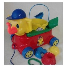 Каталка "Слоник" с песочным набором Wieslaw Suchanek