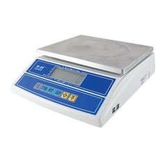 Весы фасовочные MERCURY M-ER 326F-15.2 LCD (0,08-15 кг), дискретность 2 г, платформа 255x210 мм, без стойки Mertech