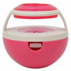 Интерактивная игрушка для животных STEFAN, неваляшка, цвет розовый, TY5027