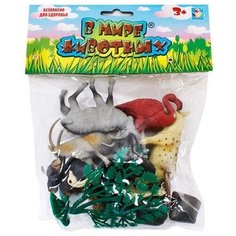 Набор животных Африки "В мире животных", 10 предметов