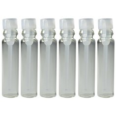 Пробники (фиолки) Aromaprovokator для духов 1 ml крышка прозрачная набор 100 штук