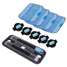 Комплект. Контейнер Run Energy для воды, 4 салфетки, 5 фильтров для iRobot Braava 320, 380, 380t 5200 Mint 5200c 4200A 4205