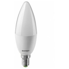 Лампа светодиодная 71 632 OLL-C37-8-230-2.7K-E14-FR 8Вт свеча 2700К тепл. бел. E14 560лм 220-240В ОНЛАЙТ 71632, (упаковка 4 шт)