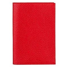 Обложка для паспорта FABULA O.1.BK, красный