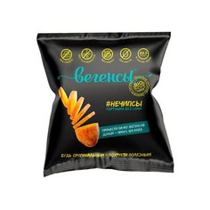 Чипсы Вегенсы Картофельные сушёные Нечипсы без соли, 8 уп. по 25 г