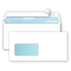 Конверт PACKPOST BusinessPost нижнее левое окно DL/E65 (110 х 220 мм) 1000 шт.