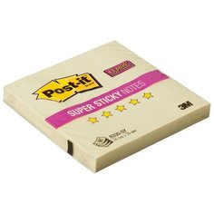 Post-it Блок-кубик Z-блок Super Sticky, 76 х 76 мм 90 л (R330-SY) желтый