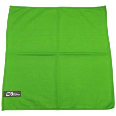 Салфетка из микрофибры для стекол, зеленая, 40х40 см, Adolf Bucher
