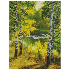 Алмазная мозаика Белоснежка 30*40 Подмосковье 705-BK-S