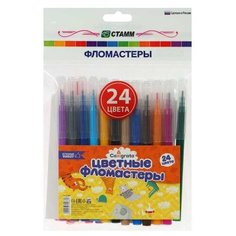 СТАММ Набор фломастеров Calligrata, 24 шт. (4670486)