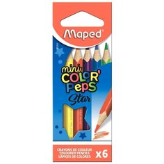 Maped Карандаши цветные Colorpeps 6 цветов (832501)