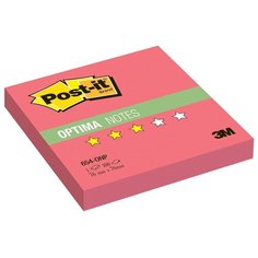 Post-it Блок-кубик Optima, 76х76 мм, 100 штук (654) маковый неоновый