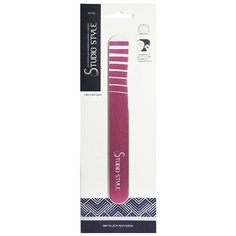 Studio Style 45729 Пилка 180/240 грит, для спиливания розовый