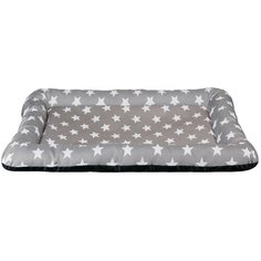 Лежак для собак и кошек TRIXIE Stars Lying Mat 100х70х8 см темно-серый