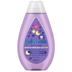 Johnsons Baby Пена для ванны Перед сном с успокаивающим ароматом Natural calm, 300 мл