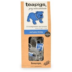 Чай черный Teapigs Earl Grey Strong в пирамидках, 15 шт.