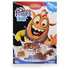 Готовый завтрак Cuetara Подушечки с воздушным рисом и шоколадом, коробка, 450 г