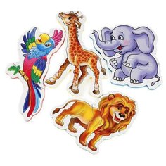 Пазл 3D 500 Карнотавр против антарктопельты