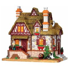 Фигурка LEMAX домик Деревенская идиллия 18 х 19.3 х 13.1 см бежевый/серый