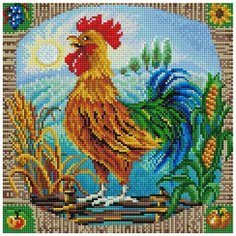 Алмазная мозаика Белоснежка 287-ST-S Петушок