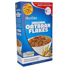 Готовый завтрак Mornflake хлопья цельнозерновые с овсяными отрубями, коробка, 500 г