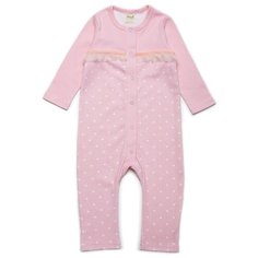 Комбинезон ЁМАЁ, размер 80, розовый