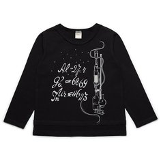 Лонгслив ЁМАЁ, размер 110, черный