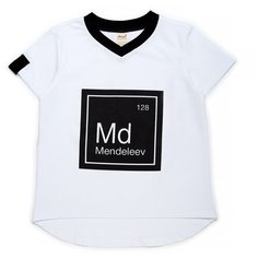 Футболка ЁМАЁ, размер 122, белый