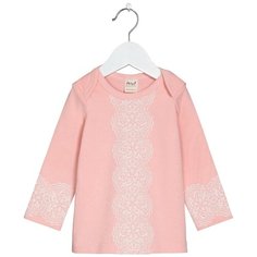 Лонгслив ЁМАЁ, размер 86, розовый