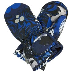 Варежки Huppa размер 3, 82886 navy pattern