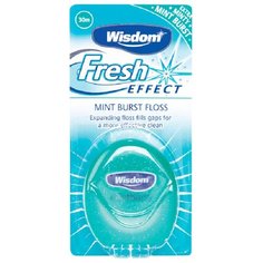 Wisdom зубная нить 2338 Fresh Effect Floss Мятный взрыв