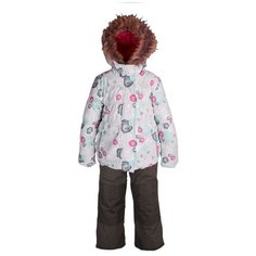 Комплект с полукомбинезоном GUSTI Boutique GWG 5787 размер 12/152, светло-серый
