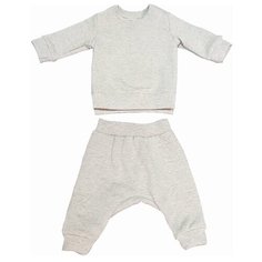 Комплект одежды ЁМАЁ размер 62, светло-серый