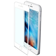 Защитное стекло полного покрытия iPhone 7 / 8 белая рамка Glass PRO