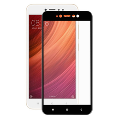Защитное стекло полного покрытия Xiaomi Redmi 5a / Redmi Go черная рамка Glass PRO