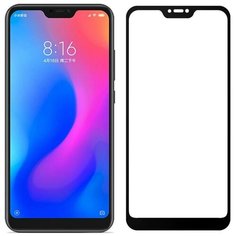 Защитное стекло полного покрытия Xiaomi Mi 8 Lite черная рамка Glass PRO