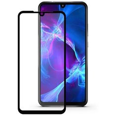 Защитное стекло полного покрытия Xiaomi Redmi 7 черная рамка Glass PRO