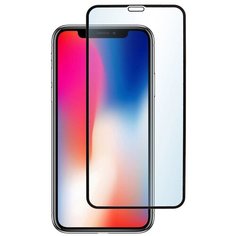 Защитное стекло полного покрытия iPhone X / XS / 11 Pro черная рамка
