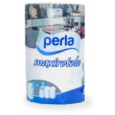 Полотенце бумажное Perla Maxirotolo 2-х слойное 1 рулон Италия