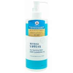 Масло для лица Shingmulnara Jeju Sparkling Water годрофильное с термальной водой 420мл Южная Корея