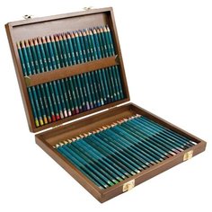Derwent Набор цветных карандашей Artists 48цв в дерев.упак Набор цветных карандашей Artists 48цв в дерев.упак