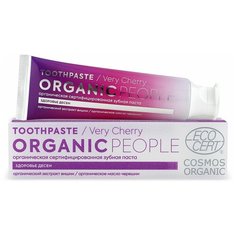 Зубная паста Organic people Very Cherry здоровье десен, 85 г Россия