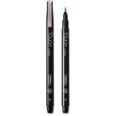Линер TOUCH LINER Brush кисточка синий